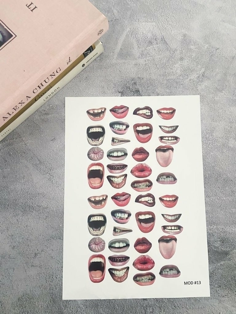 Pack x3 Sticker Smile CD830