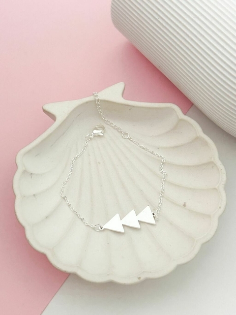 Pulsera Triángulos PULB221 x3- No acumula descuento