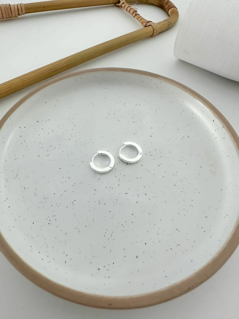 Argolla Mini Clip Bombe Blanco BAR299