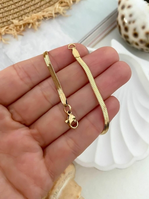 Pulsera Plana PUD01 4*18 x3- No acumula descuento