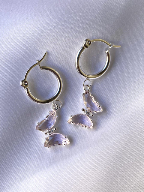 ARGOLLA MARIPOSA BAR988 ROSA