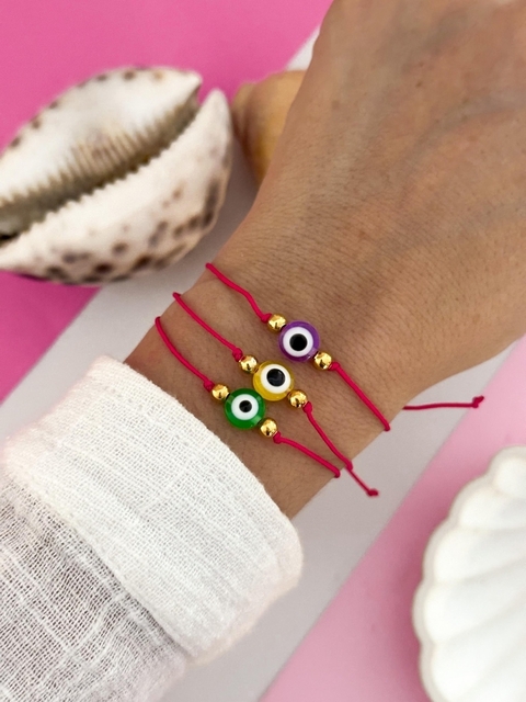 Pack x3 Pulsera OJito CD322 - no acumula descuento