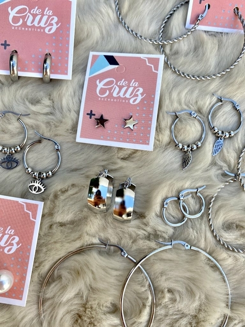 Pack x3 de Aros Acero Quirurgico CD40