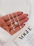 PACK x3 COLLARES ACERO BLANCO DIJES SURTIDOS CD676 - comprar online