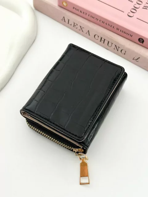 Billetera 077 B34 - Negro