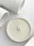 Collar Doble Círculo Strass Blanco COB89
