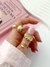 PACK X3 ANILLOS CHUNKY GOLD CD447