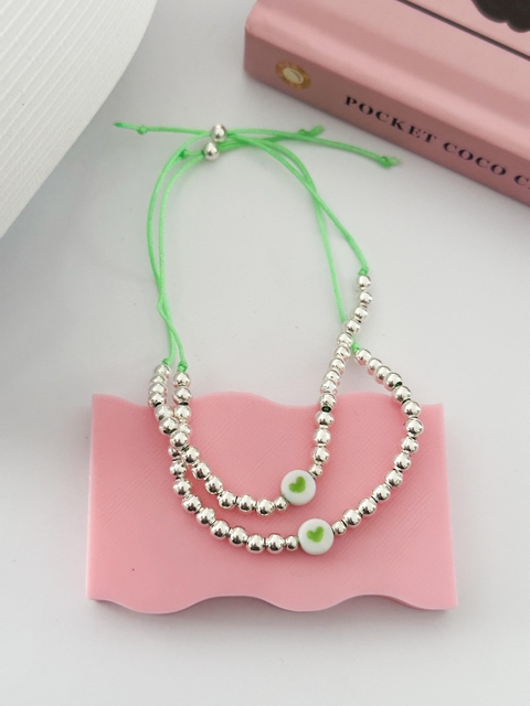 PULSERAS PARA COMPARTIR FAR69 VERDE