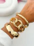 PACK x3 BRAZALETES/PULSERAS CD577 en internet