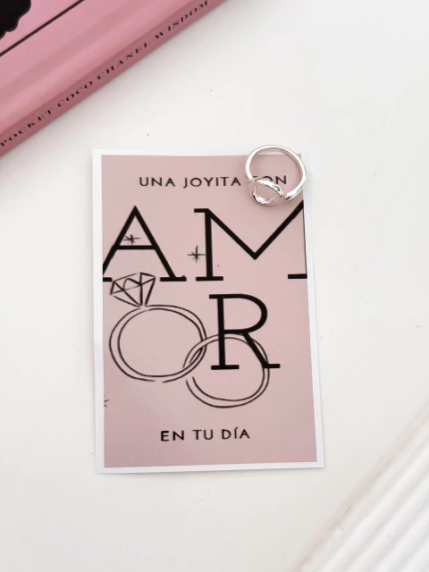 SET ANILLO REGULABLE + PACKAGING DIA DE LA MADRE ANB774 - comprar online