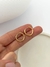 Argolla Isa Clip Gold 14mm ARD210 x3- No acumula descuento