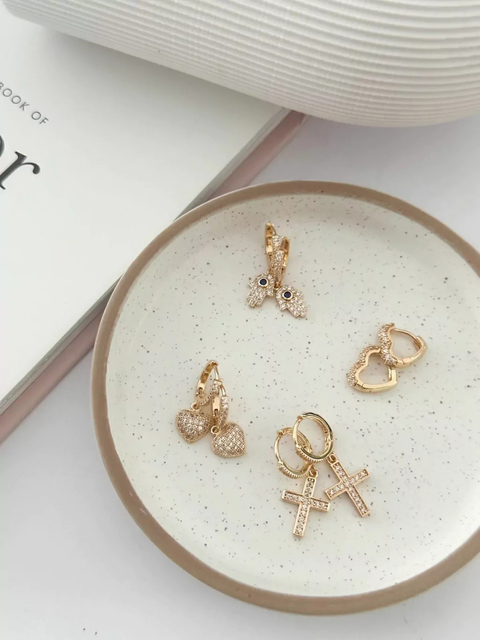 Pack x3 Argollas Dreams Dorado CD279 - No acumula descuento