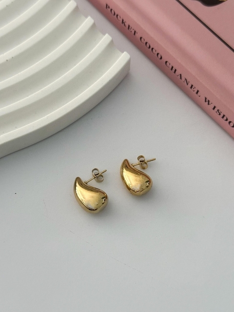 ARO GOTA ACERO DORADO ARD211