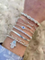 Combo Pulseras White CD120 x5 - No acumula descuento en internet