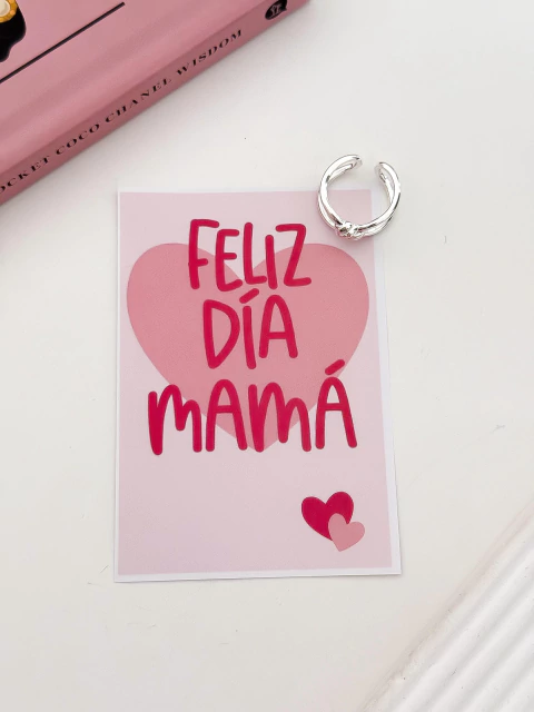 SET ANILLO REGULABLE + PACKAGING DIA DE LA MADRE ANB768 - comprar online