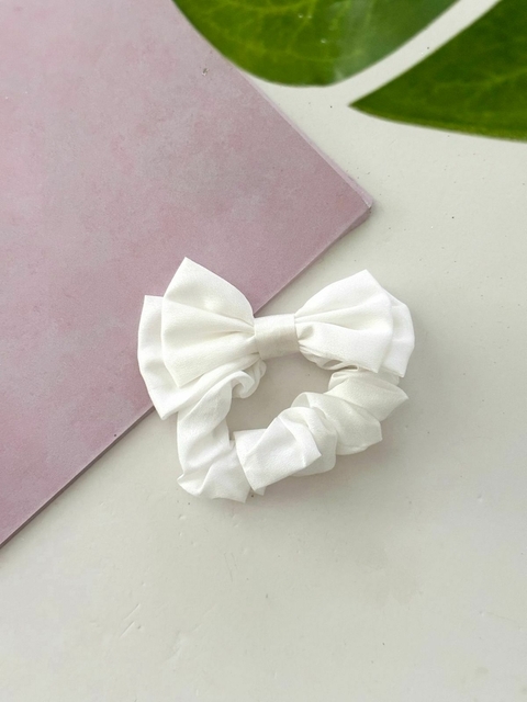 Colitas Moño Princess Blanco