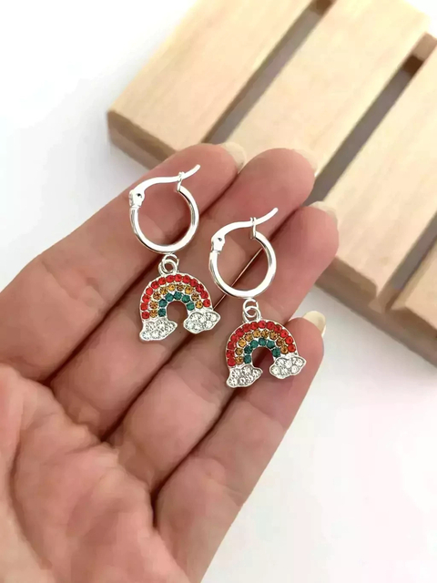 Argolla Iris Rojo Strass