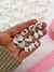 Pack x5 Aros Pasantes Strass CD403 - comprar online