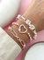 Imagen de Pack x5 Pulseras Deluxe Blanco cd356 - No acumula descuento