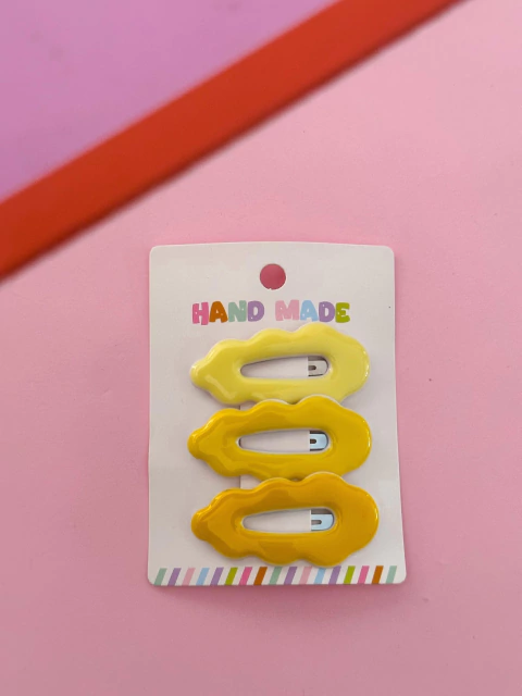 BLISTER HEBILLAS HEB22 AMARILLO