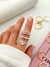 Pack x3 Anillos Micropave Blanco CD616 en internet