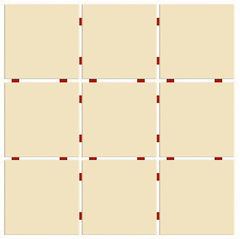 Cerámica Marfim 10x10 plancha 30x30 Revestimento - comprar online