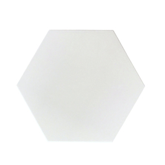 Cerámica Blanca Mate Hexagonal 20x23 1ra Calidad - Azulejo | Cerámico | Piso - Pared - comprar online