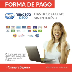 Cerámica Esfumado Verde Flor - tienda online