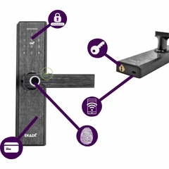 Fechadura Inteligente com Biometria Ekaza EKAV-T229 - Tuya - Will Store 