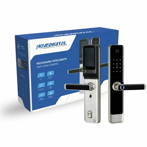 Fechadura Inteligente com Câmera Novadigital SL-06 CAM Tuya - comprar online