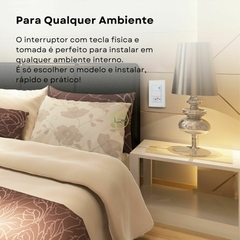 Interruptor Zigbee 2 Botões Físicos E Tomada 20A Nova Digital Tuya Alexa Google na internet