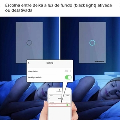 Interruptor Touch Zigbee 4x4 de 4 Botões Mesh na internet