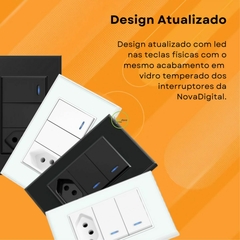 Interruptor Zigbee 1 Botão Físico E Tomada 20A Nova Digital Tuya Alexa Google - Will Store 