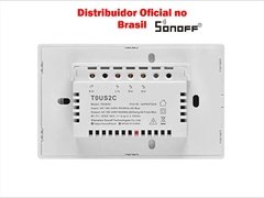 Interruptor Touch Wifi Sonoff com 02 Botões - Amazon Alexa / Google Assistant Original - Modelo TXT0US2C na internet