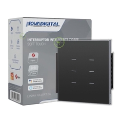 Interruptor Zigbee 4x4 6 Botões Quartzo Soft Touch Novadigital Tuya - (cópia) na internet