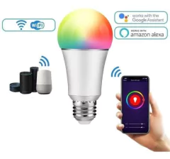 Lâmpada Inteligente RGB - Wifi Tuya - 12W para Alexa e Google - comprar online