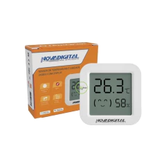 Sensor de Temperatura e Umidade ZigBee Com Display Novadigital - Tuya - comprar online