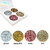 GLITTERS PALETTE 4 TONOS