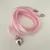 Choker Veludo Rosa Bebê Coração Prata - comprar online