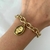 Pulseira Iemanjá Dourada na internet