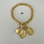 Pulseira Nossa Senhora das Graças e Nossa Senhora de Fátima Dourado na internet