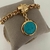 Pulseira São Bento Turquesa Elo Português - comprar online