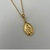 Colar Medalha Nossa Senhora das Graças Dourado - comprar online