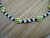 Colar Choker Smile Miçangas Preto e Branco - comprar online