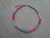 Colar choker borrachinha colorida