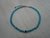 Colar choker cristal olho grego azul