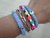 Conjunto de pulseiras Olho grego Azul - comprar online