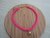 Colar choker borrachinha Búzio pink