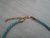 Colar choker Foco Força Fé Coragem cordão marroquino ouro na internet