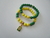 Pulseira bolinhas Bandeira Do Brasil ouro - loja online